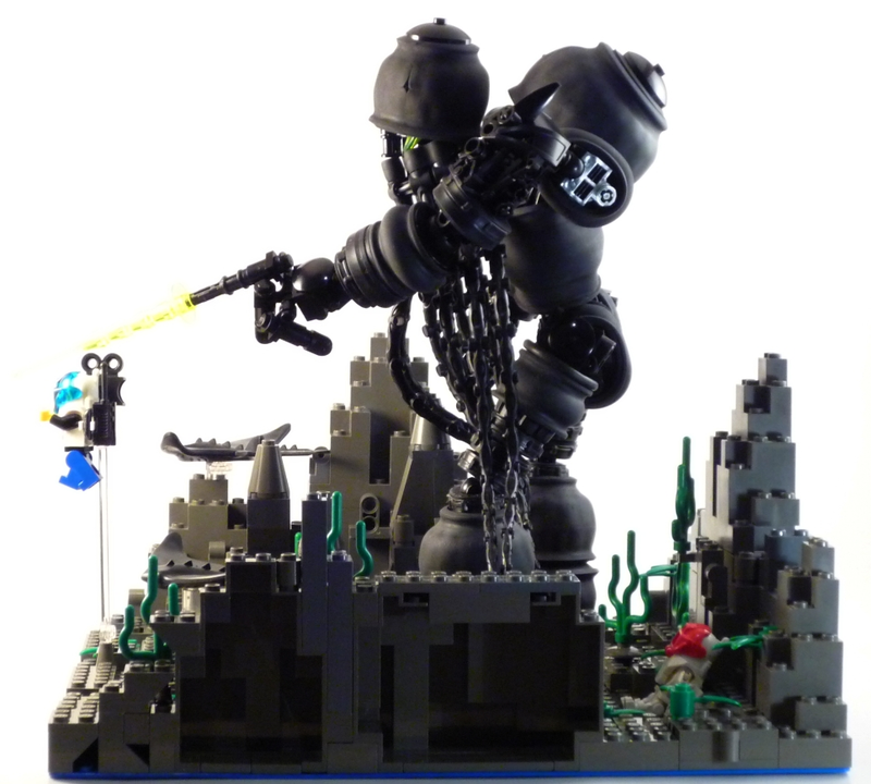 Illustration for article titled These Cthulhu LEGO sets will drive you insane with little plastic bricks